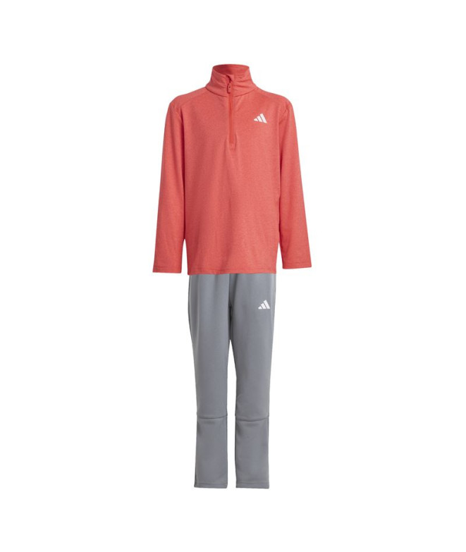 Conjunto de Fitness adidas Little Sports Set Infantil Rojo