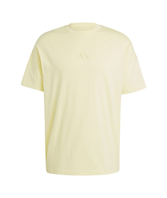 Camiseta adidas All Szn Hombre Amarillo