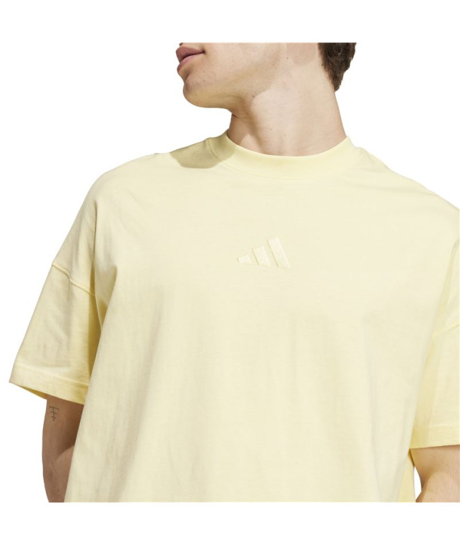 T-shirt adidas Homme Tous Szn Jaune