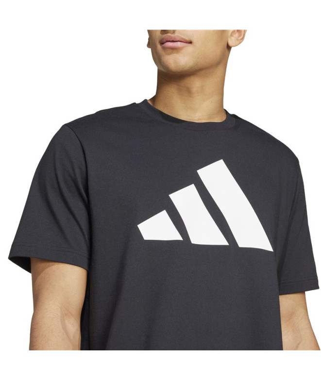 T-shirt adidas Homme Power 3 Graphic Noir