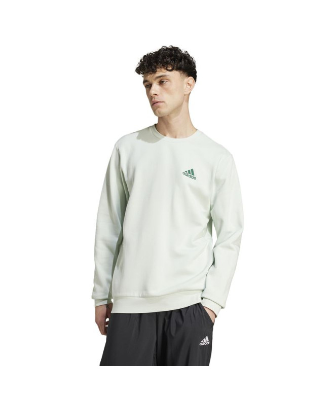 Sweat adidas Homme Essentials Fleece Vert