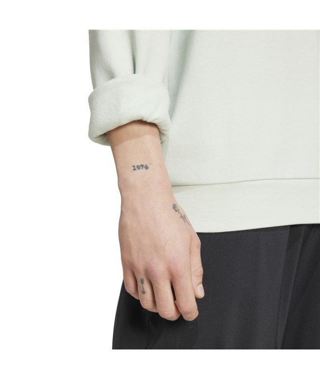 Sweat adidas Homme Essentials Fleece Vert