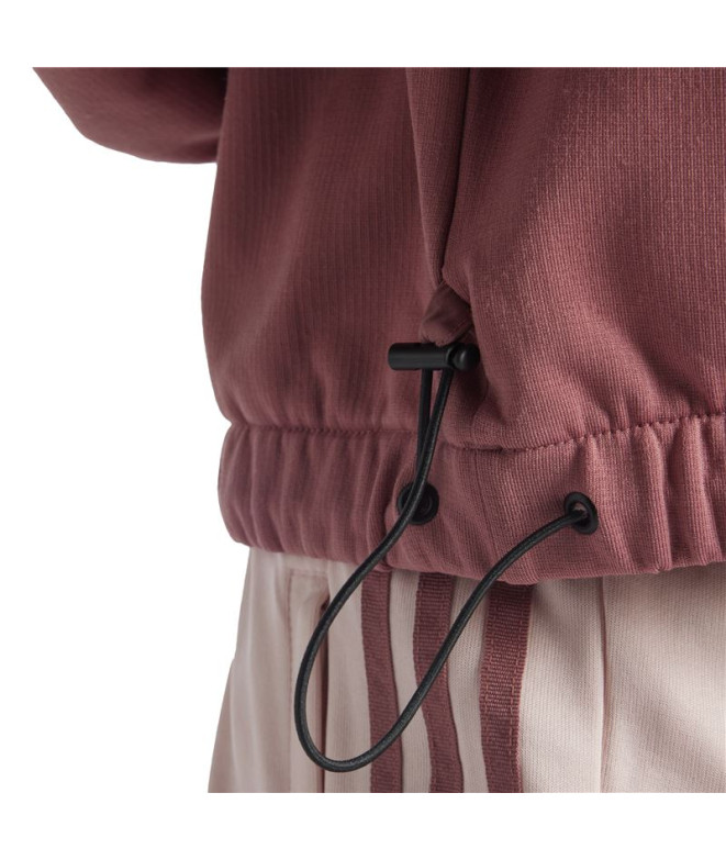 Moletom adidas Mulher City Escape Fleece Rosa