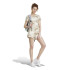 Camiseta adidas Essentials 3 Bandas Camo Print Baby Mujer Beige