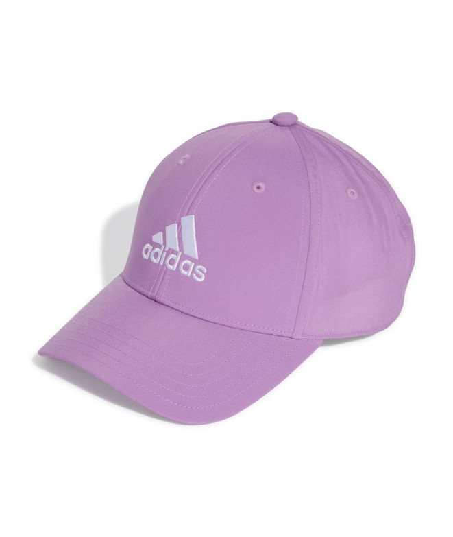 Boné adidas Basebol Logotipo leve bordado roxo