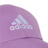 Boné adidas Basebol Logotipo leve bordado roxo