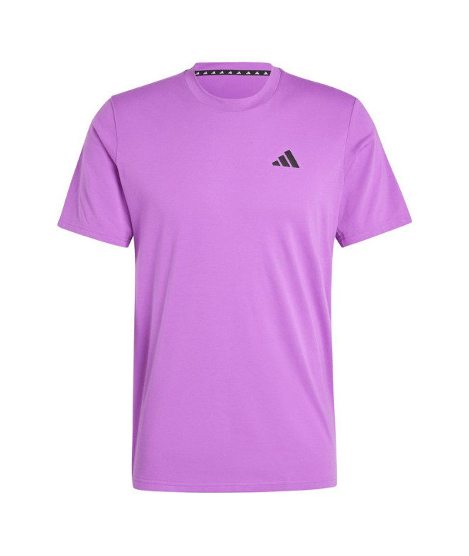 T-shirt Fitness adidas Homme by Train Essentials Feelready Training Purple