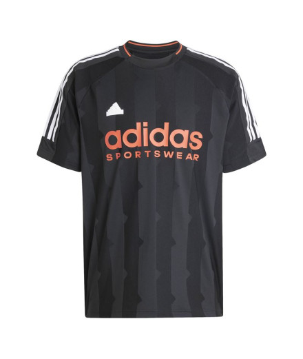 Camiseta adidas House Of Tiro Jacquard Jersey Hombre Negro