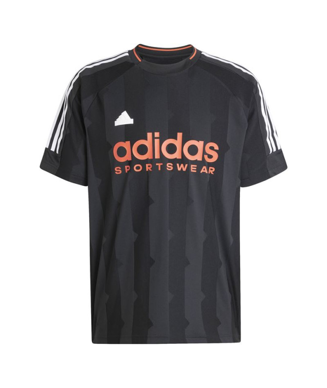 Camiseta adidas Homem Camisola Jacquard House Of Tiro Preto