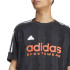 Camiseta adidas Homem Camisola Jacquard House Of Tiro Preto