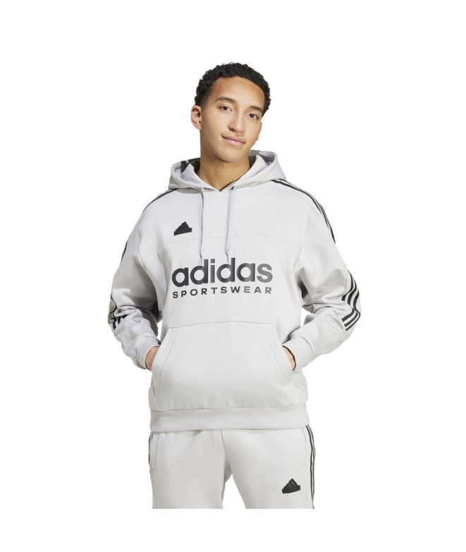 Moletom adidas Homem Casa de Tiro Fleece Cinzento