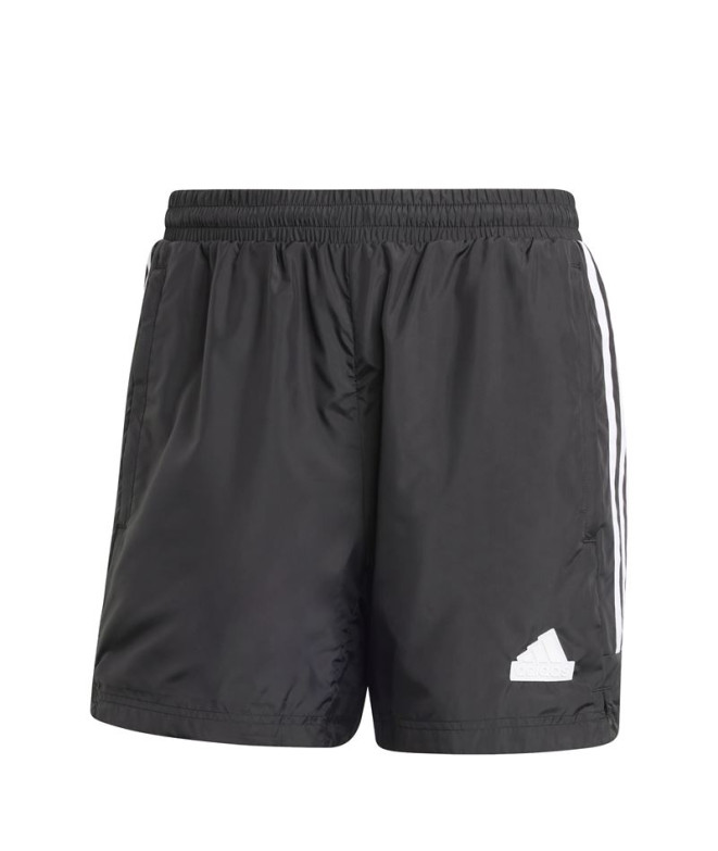 Pantalons adidas Homme House Of Tiro Woven Noir/Blanc