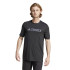 Camiseta adidas Homem caminhada Mt Log Tech Preto