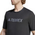 Camiseta adidas Homem caminhada Mt Log Tech Preto
