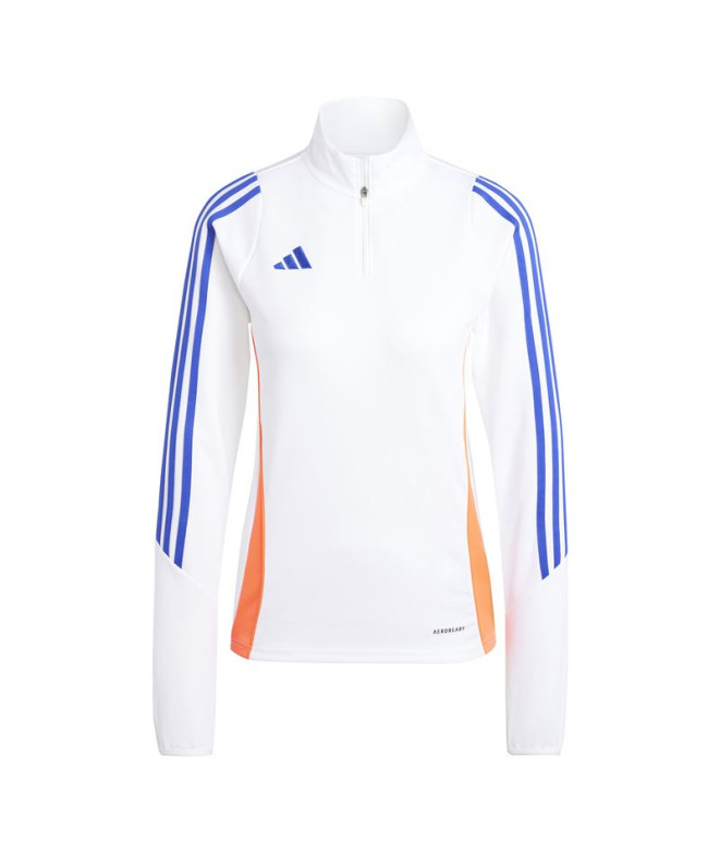 Sudadera de Fútbol adidas Tiro24 Training Mujer Blanco