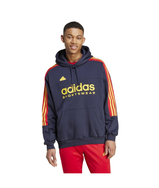 Moletom adidas Pack Homem Tiro Nations Azul