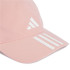 Boné Fitness adidas Running by Baseball 3 Stripes Aeroready Training Rosa