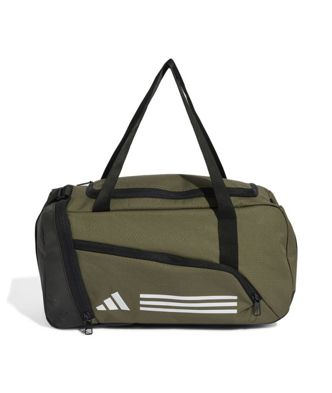 Bolsa Fitness adidas do Essentials 3-Stripes Duffel Verde Oliva