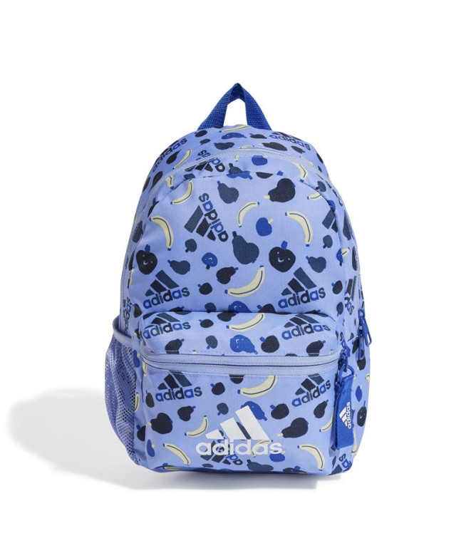 Mochila adidas Infantil Mochila estampada azul