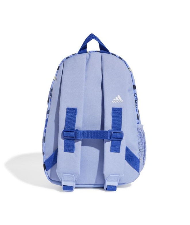 Mochila adidas Infantil Mochila estampada azul