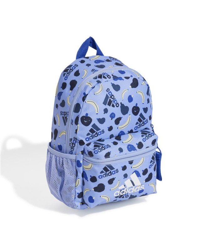Mochila adidas Printed Backpack Infantil Azul