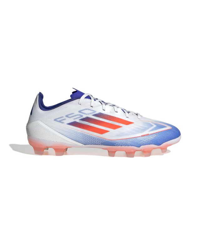 Football F adidas 50 Pro Football Boots Multi Ground White Boots