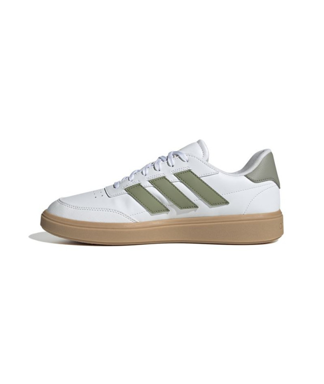 Chaussures adidas Homme Courtblock Blanc