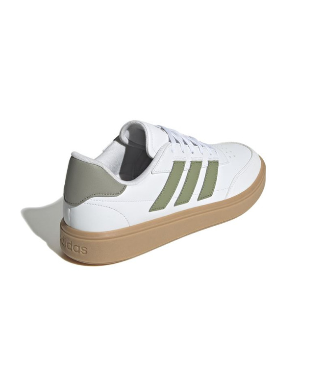 Chaussures adidas Homme Courtblock Blanc