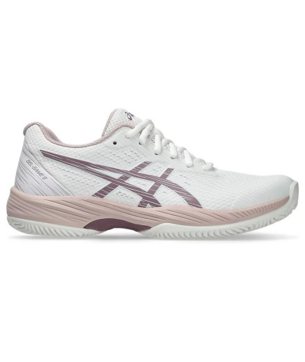 Chaussures de Tennis ASICS Gel-Game 9 Clay/Oc Femme Blanc