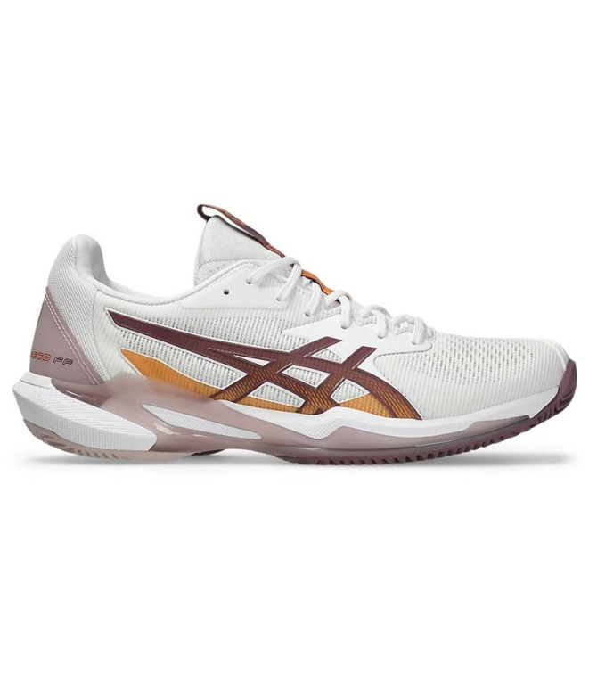 Chaussures Tennis Femme par ASICS Solution Speed Ff 3 Clay White