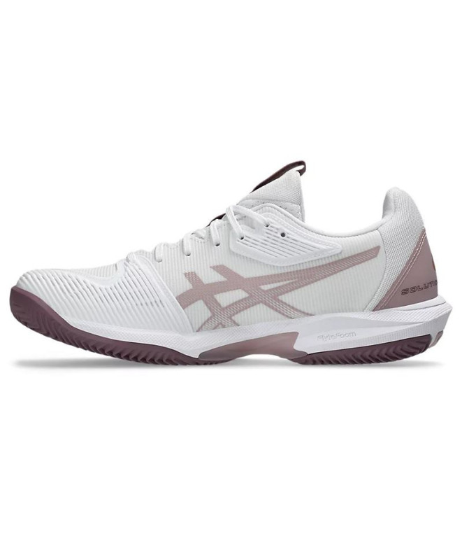 Zapatillas de Tenis ASICS Solution Speed Ff 3 Clay Mujer Blanco