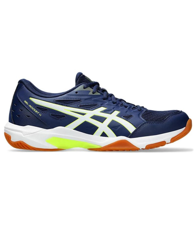 Chaussures Handball Gel Homme de ASICS -Rocket 11 Blue