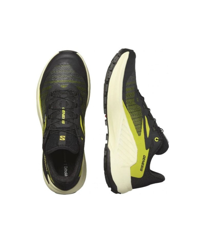 Chaussures Trail Salomon de Genesis Noir/Jaune