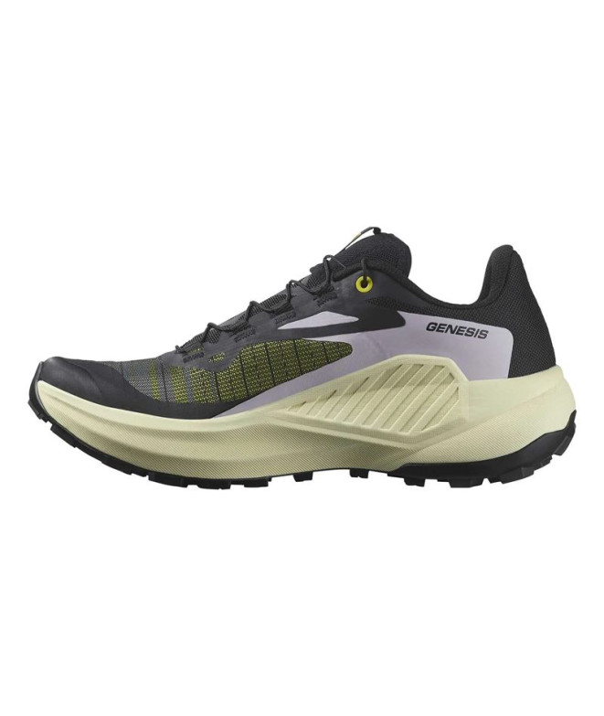 Chaussures Trail Salomon de Genesis Noir/Jaune...
