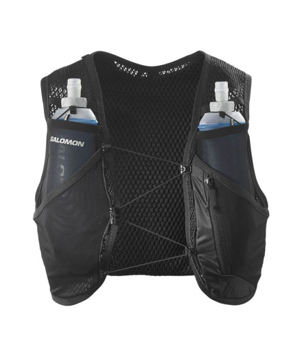 Chaleco de Running Salomon Active Skin 4 Set Negro Chaleco de Running Salomon Active Skin 4 Set Negro