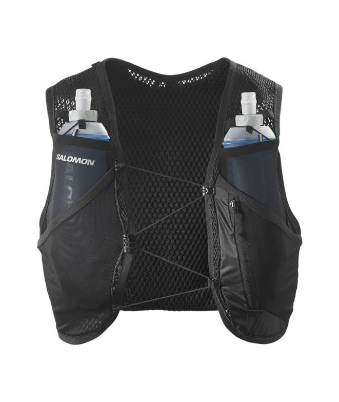 Chaleco de Running Salomon Active Skin 4 Set Negro