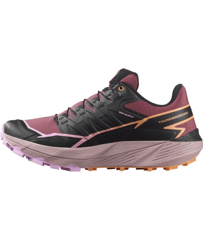 Chaussures Salomon Thundercross Femme Noir