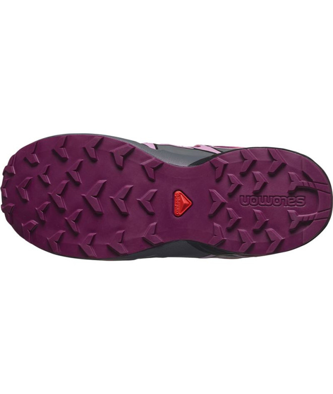 Sapatilhas Salomon Speedcross Lila Infantil