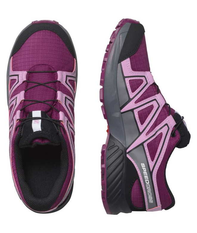 Chaussures Salomon Speedcross Lila Enfant