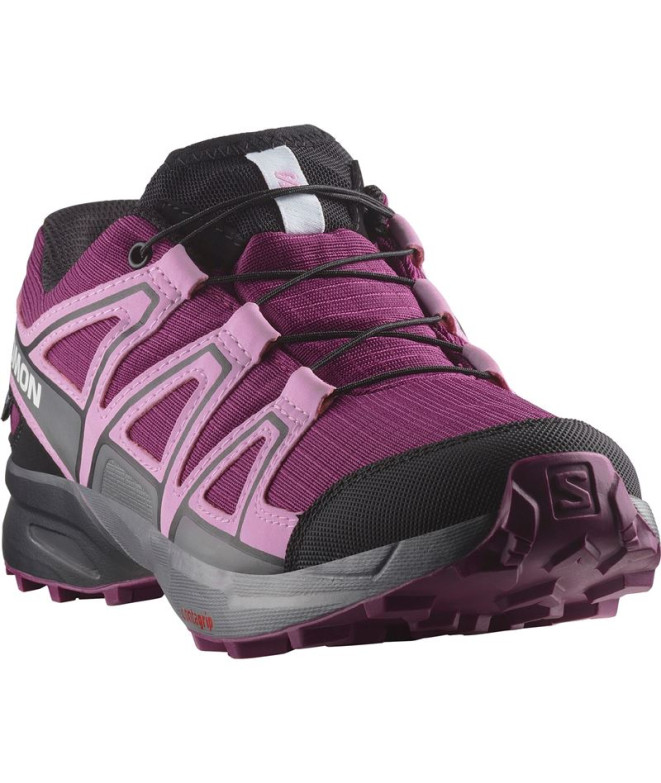 Chaussures Salomon Speedcross Lila Enfant