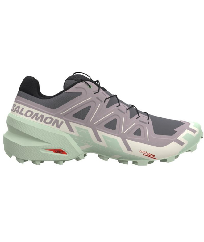 Sapatilhas Salomon Speedcross 6 Verde Mulher