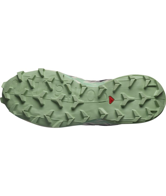 Sapatilhas Salomon Speedcross 6 Verde Mulher