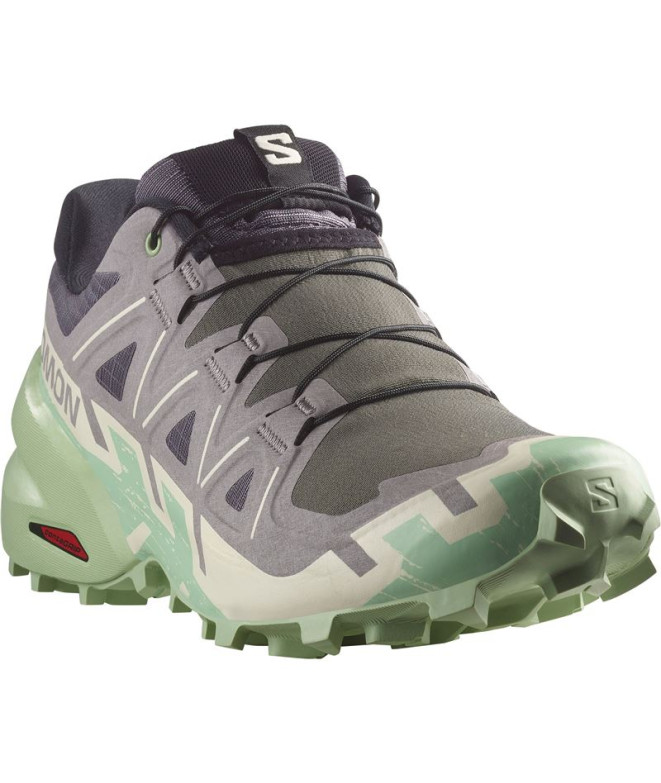 Zapatillas Salomon Speedcross 6 Verde Mujer