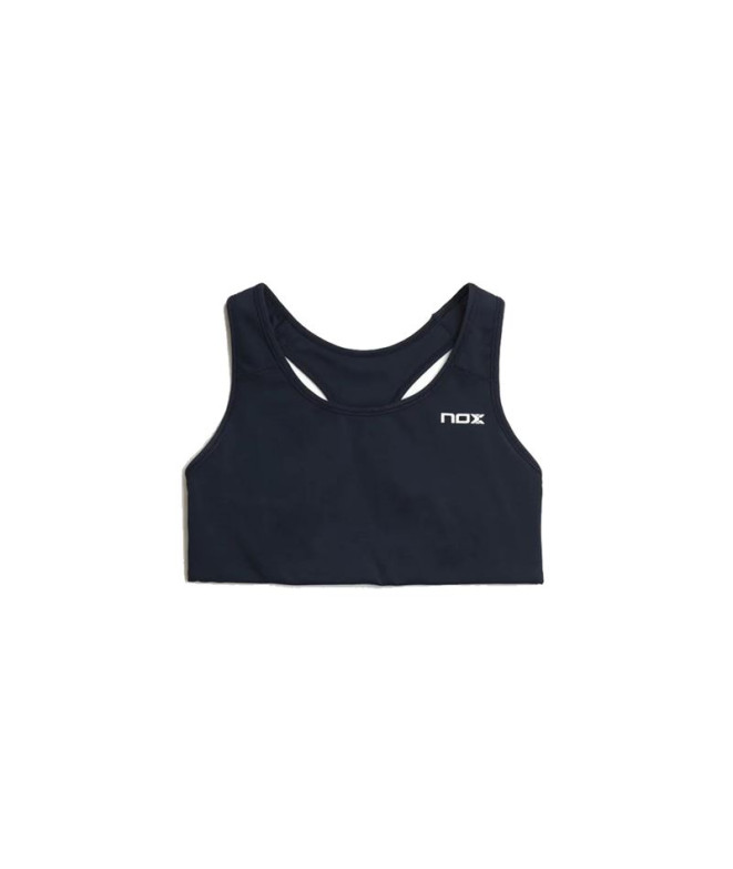 Sujetador deportivo de pádel Nox Pro Azul Mujer