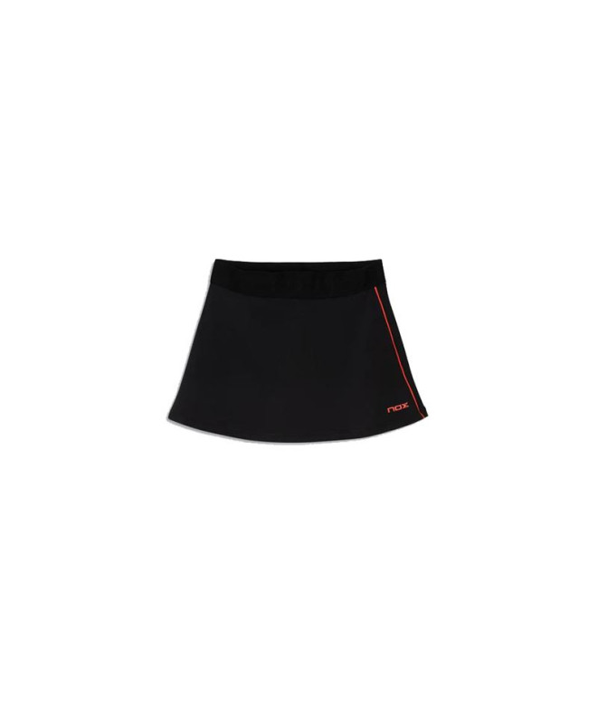 Falda de pádel Nox Team Negro Mujer
