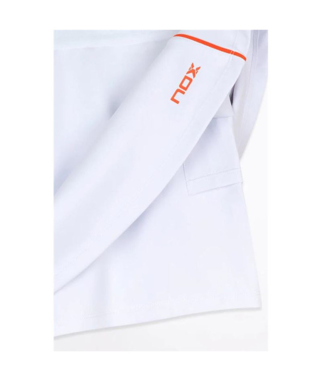 Falda de pádel Nox Team Blanco Mujer
