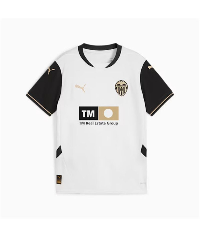 Camiseta Futebol de Réplica Puma Valencia C.F. Home Infantil