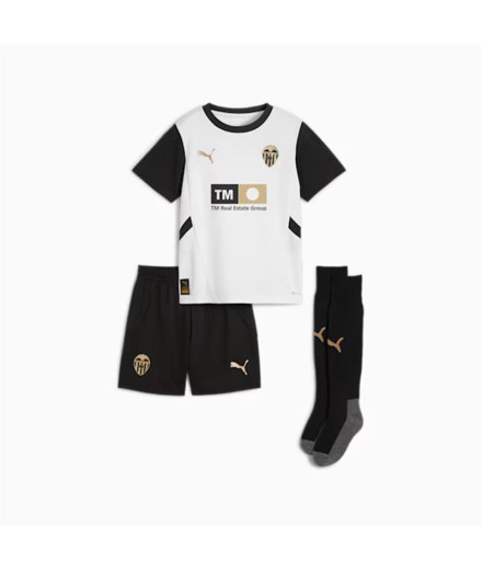 Conjunto de Fútbol Puma Valencia C.F Home Minikit Infantil