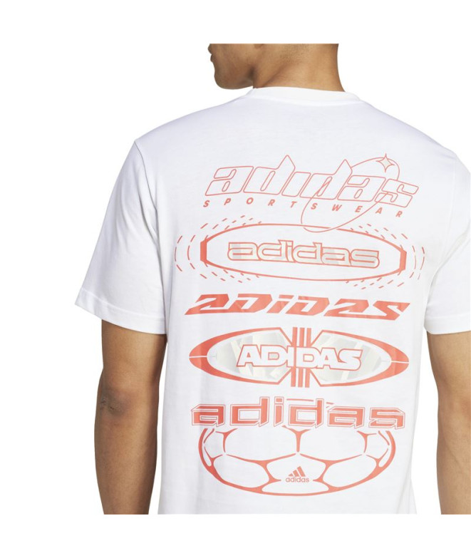 Camiseta adidas Homem Gráfico de verão da House...