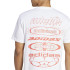 Camiseta adidas Homem Gráfico de verão da House Of Tiro Branco